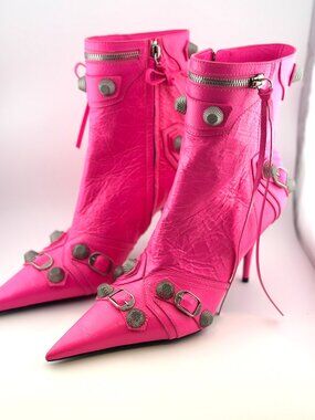 BRAND NEW Balenciaga Cagole Pointed Toe Booties